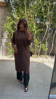 Burkini SWIMMY marron coffee